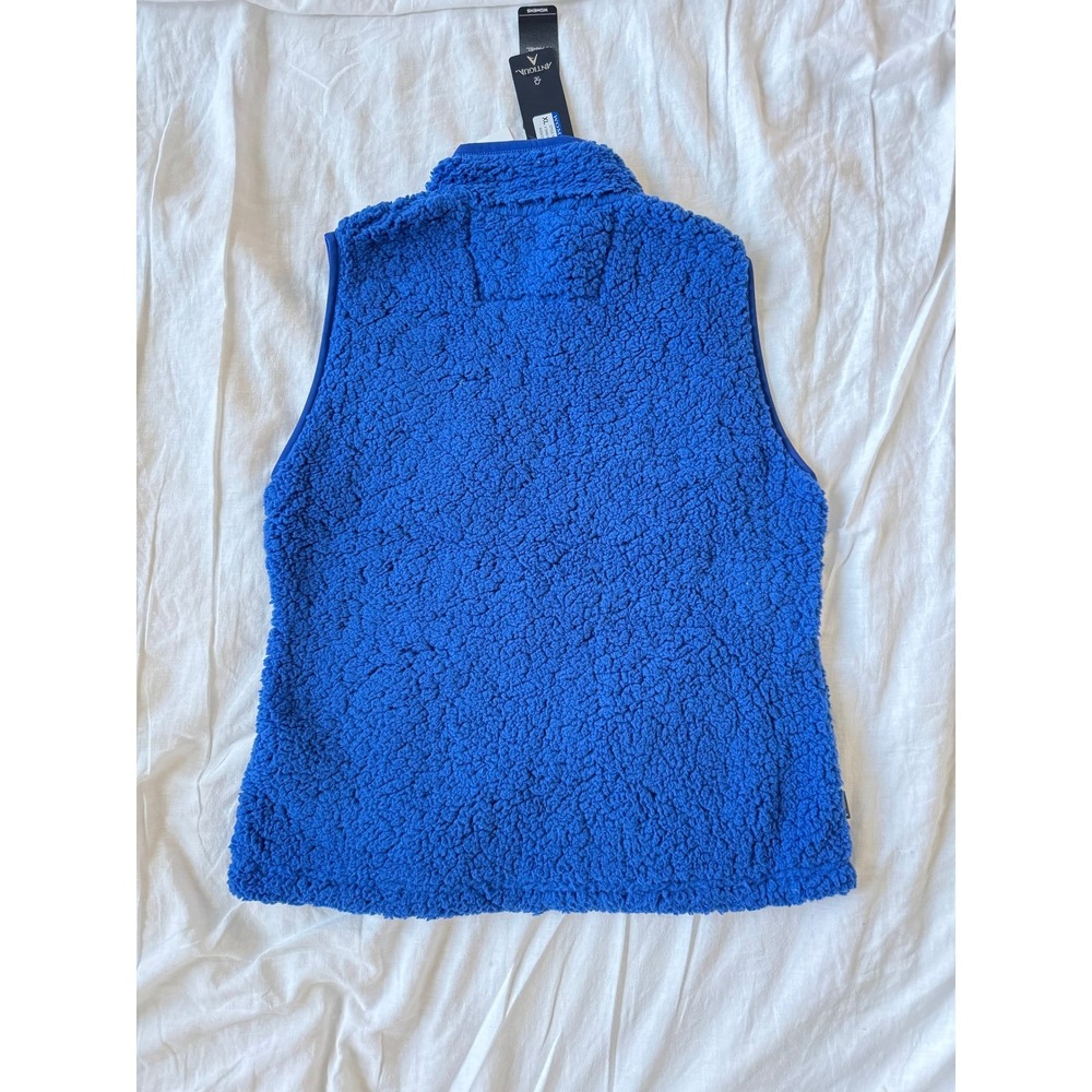NFL Indianapolis Colts Sherpa Fleece Vest Blue Womens XL New With Tags - Picture 4 of 6